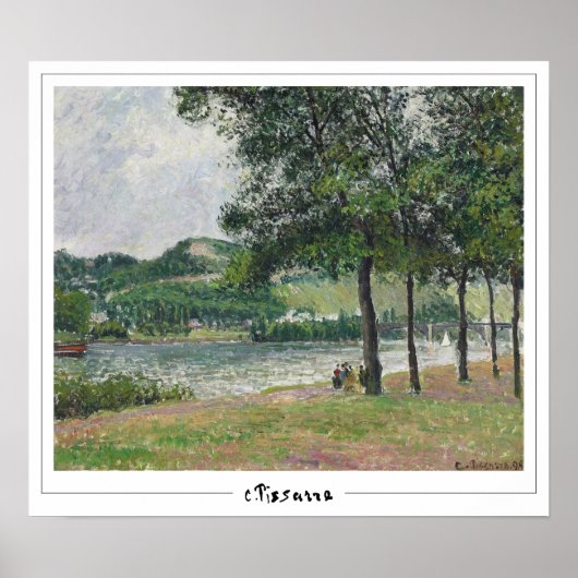Camille Pissarro Zedign アートポスター #326-2 ポスター (正面)