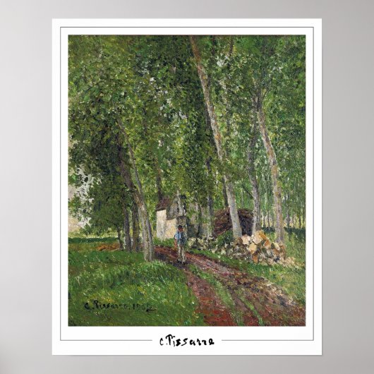 Camille Pissarro Zedign アートポスター #384 ポスター (正面)