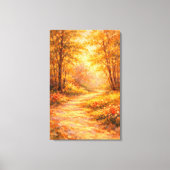 Caminho da Floresta Impressionista キャンバスプリント (正面)