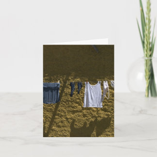 caminoに沿う洗濯 カード
