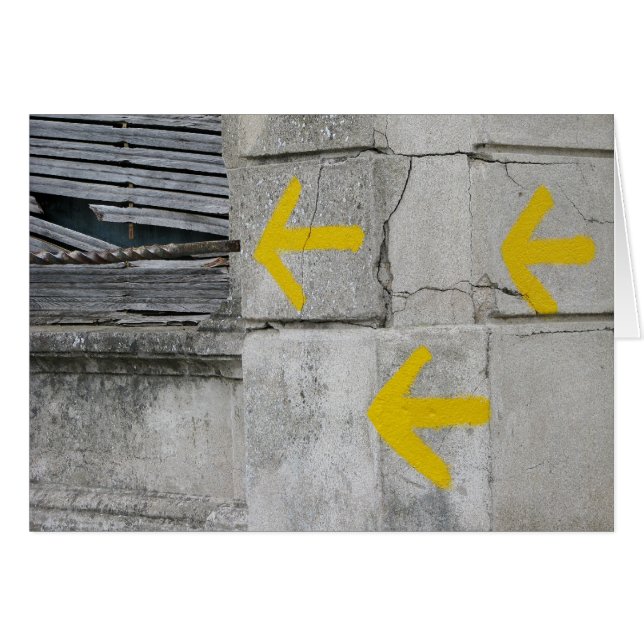 Caminoカードの矢 (正面横)