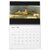 Camino deサンティアゴに沿う色彩の鮮やかな景色 カレンダー (3月 2026)