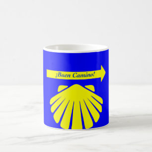 Camino deサンティアゴの記号 コーヒーマグカップ