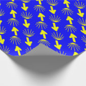 Camino deサンティアゴの記号 ラッピングペーパー (角)