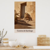 Camino de Santiagoのポスターの日の終わり ポスター (キッチン)