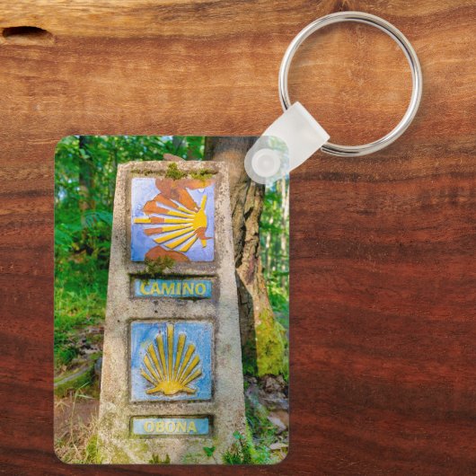Camino de Santiago キーホルダー (裏面)