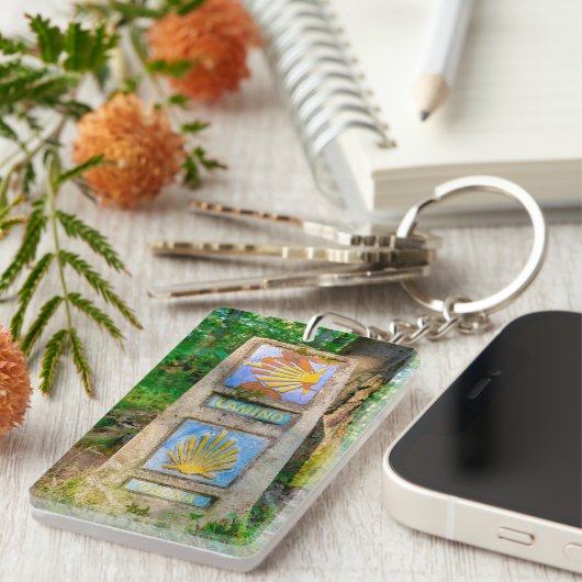 Camino de Santiago キーホルダー (正面右)