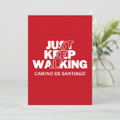 Camino de Santiago "ジャスト保歩く"レッドカード シーズンカード (スタンド正面)