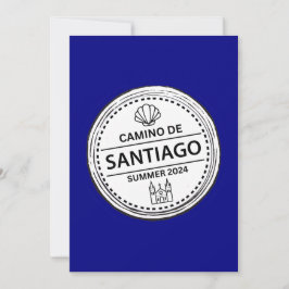 Camino de Santiago "パスポートスタンプ"デザインカード シーズンカード