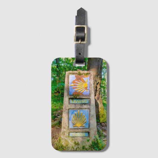 Camino de Santiago ラゲッジタグ (正面縦)