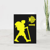 Camino De Santiago De Compostela Spain Pilgrim Hik カード (正面)