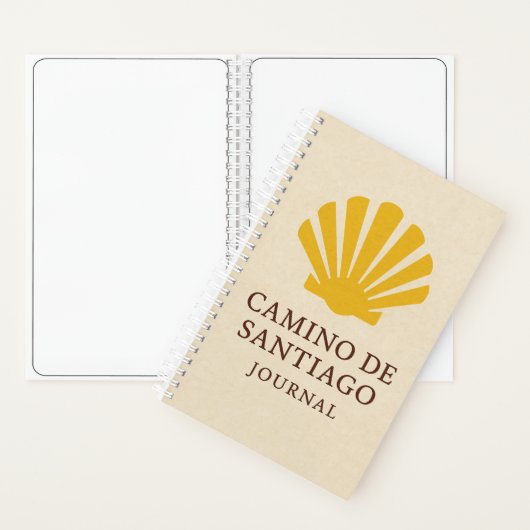 Camino de Santiago Journalスパイラルノート ノートブック (内側)