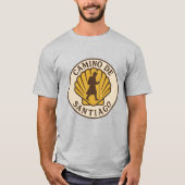 Camino de Santiago Pilgrim Tシャツ (正面)