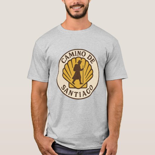 Camino de Santiago Pilgrim Tシャツ (正面)
