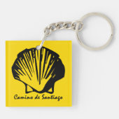 Camino de Santiago、Pilgrim's Key Ring キーホルダー (裏面)
