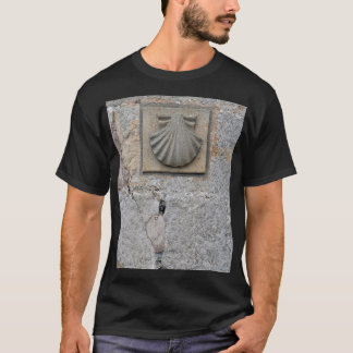 Camino de Santiago - scallop shell Tシャツ