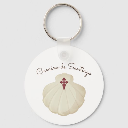 Camino de Santiago Symbol キーホルダー (正面)