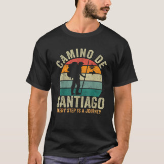 Camino de Santiago T-shirt Women Spain Pilgrim Way Tシャツ