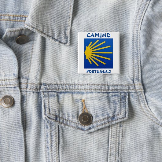 Camino de Santiago The way of st James 0004 缶バッジ (インサイチュ)