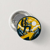 Camino de Santiago The way of st James 0067 缶バッジ (正面&裏面)