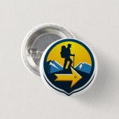 Camino de Santiago The way of st James 0073 缶バッジ (正面&裏面)