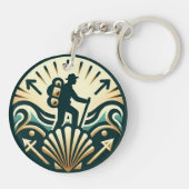 Camino de Santiago The way of st James 0180 キーホルダー (裏面)