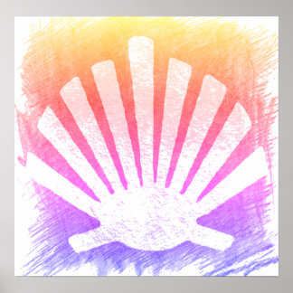 Camino de Santiago The way of st James 0241 ポスター