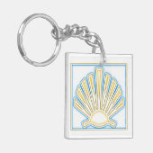 Camino de Santiago The way of st James 0250 キーホルダー (正面左)