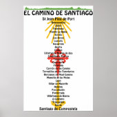 Camino de Santiago The way of st James 0312 ポスター (正面)