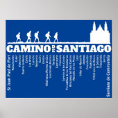 Camino de Santiago The way of st James 0321 ポスター (正面)