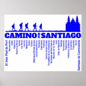 Camino de Santiago The way of St James 0322 ポスター (正面)