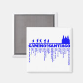 Camino de Santiago The way of St James 0322 マグネット (正面/裏面)