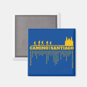 Camino de Santiago The way of st James 0323 マグネット (正面/裏面)