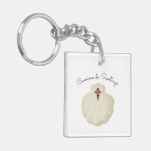 Camino de Santiago Walking キーホルダー (正面左)