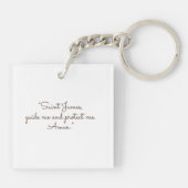 Camino de Santiago Walking キーホルダー (裏面)