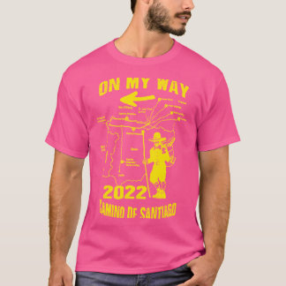 Camino Des Santiago 2022セントジェームズスペインピの方法 Tシャツ