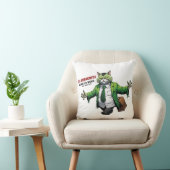 Camino monstruoso al trabajo – Gato Frankenstein クッション (椅子)