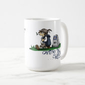 Camino Pilgrim Coffee MugとCaminosのリスト コーヒーマグカップ (正面右)