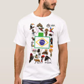 Camisa Brasil  Tシャツ (正面)