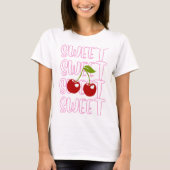 Camisa Cherry Coquette Tシャツ (正面)