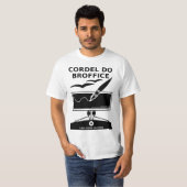 Camisa CordelはBrOfficeをします Tシャツ (正面フル)