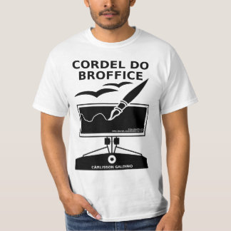 Camisa CordelはBrOfficeをします Tシャツ
