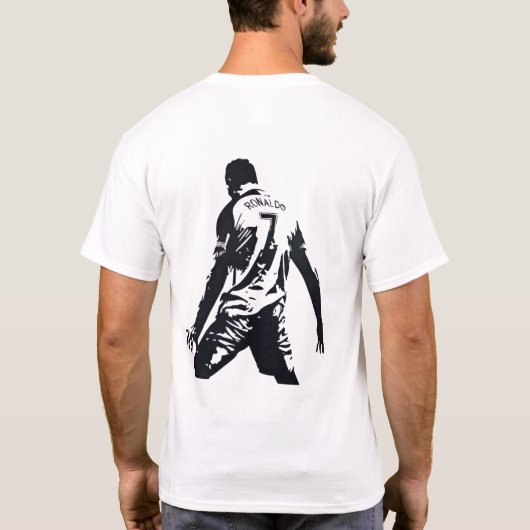 camisa CR7, cristiano ronaldo  Tシャツ (裏面)
