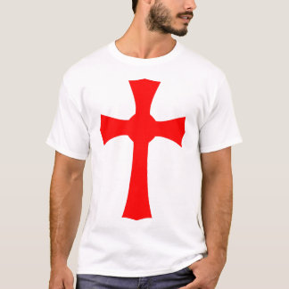camisa cruzada - cruz vermelha tシャツ