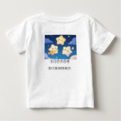 camisa de bebé ベビーTシャツ (裏面)