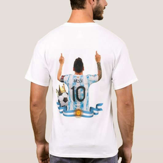 CAMISA DE MESSI Tシャツ (裏面)