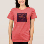 Camisa Feminina Honra & Glória Saint John FC. トライブレンドＴシャツ (正面)