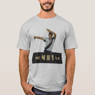 Camisa Futebol Edmundo Vasco x Flamengo 1997 4x1 Tシャツ