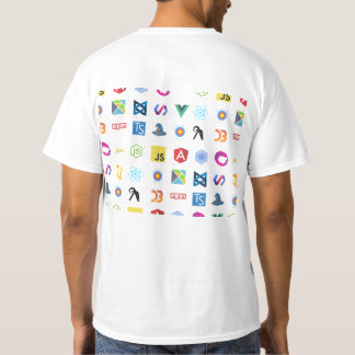 Camisa JavaScript e suas Bibliotecas Tシャツ