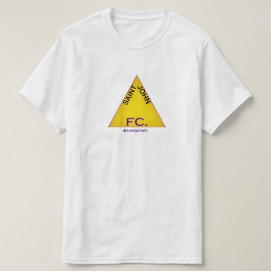 Camisa Lazer Saint John FC. Tシャツ (デザイン正面)